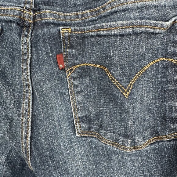 Levis Women's Jeans Slight Curve Classic Boot Cut Size 8 - Picture 4 of 5